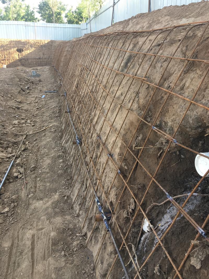 南京下关区边坡加固